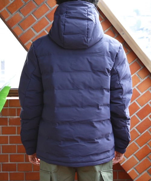 ８(eight)（エイト）の「ダウン混シームレスジャケット（ダウンジャケット/コート・メンズ・チャコールグレー/ブラック/ネイビー・SMALL/MEDIUM/LARGE/XX-LARGE/X-LARGE）」の14枚目の写真
