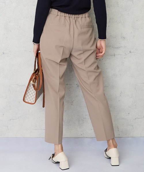 JETSET SOLO PLUS （ジェットセットソロプラス）の「【JETSET SOLO PLUS】Wクロス テーパードパンツ（その他パンツ・レディース・チャコール/ベージュ・FREE）」の15枚目の写真