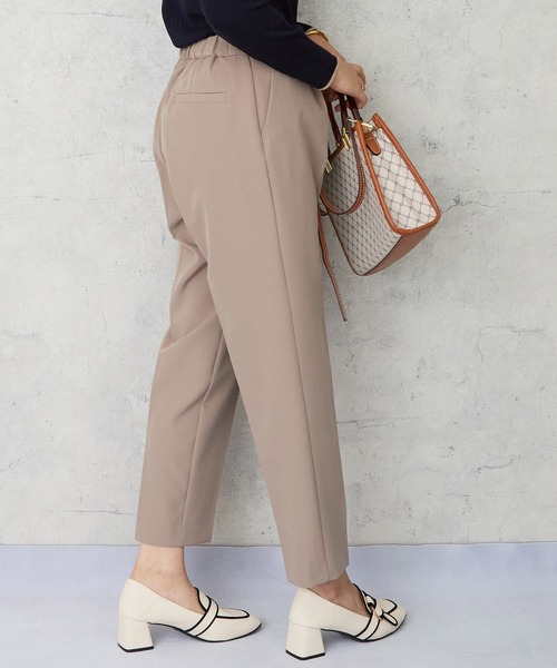 JETSET SOLO PLUS （ジェットセットソロプラス）の「【JETSET SOLO PLUS】Wクロス テーパードパンツ（その他パンツ・レディース・チャコール/ベージュ・FREE）」の16枚目の写真