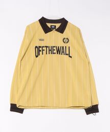 VANS（バンズ）の「VANSアパレル(WJ) ヴァンズ M FC OTW L/S Gaming Shirt シャツ 125K1111100 GOLD（Tシャツ/カットソー）」