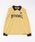 VANS�i�o���Y�j�́uVANS�A�p����(WJ) ���@���Y M FC OTW L/S Gaming Shirt �V���c 125K1111100 GOLD�iT�V���c/�J�b�g�\�[�j�v�b�S�[���h