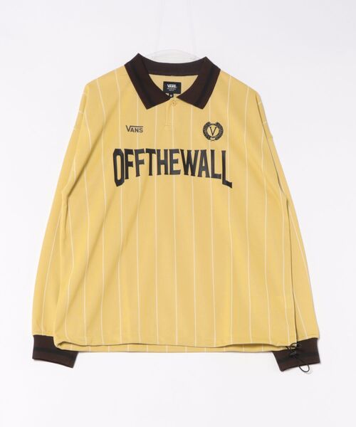 VANS(バンズ)の「VANSアパレル(WJ) ヴァンズ M FC OTW L/S Gaming Shirt シャツ 125K1111100 GOLD(Tシャツ/カットソー・メンズ・ゴールド・X-LARGE/LARGE/MEDIUM)」の1枚目の写真