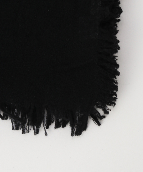 【ASAUCE MELER】ファインラムエアリーソリッドウールストール / AM25F-ST16