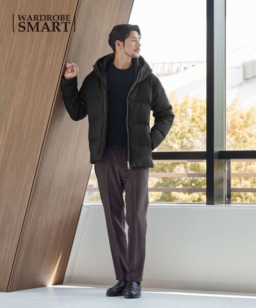 セール】【WEB限定 WARDROBE SMART】LANATEC フード ダウンジャケット