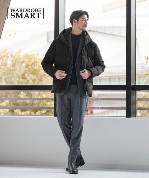 BEAUTY&YOUTH UNITED ARROWS(ビューティーアンドユースユナイテッドアローズ)の「【WEB限定 WARDROBE SMART】LANATEC フード ダウンジャケット(ダウンジャケット/コート・メンズ・ブラック/ダークグレー/その他1・S/M/L/XL)」の10枚目の写真