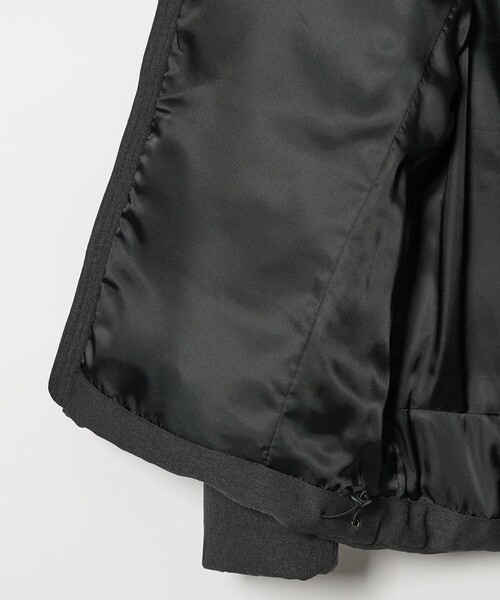 WEB限定 WARDROBE SMART】LANATEC フード ダウンジャケット（ダウン