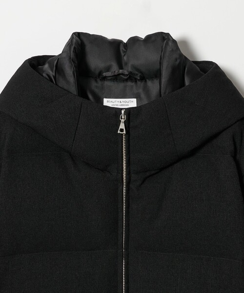 WEB限定 WARDROBE SMART】LANATEC フード ダウンジャケット（ダウン