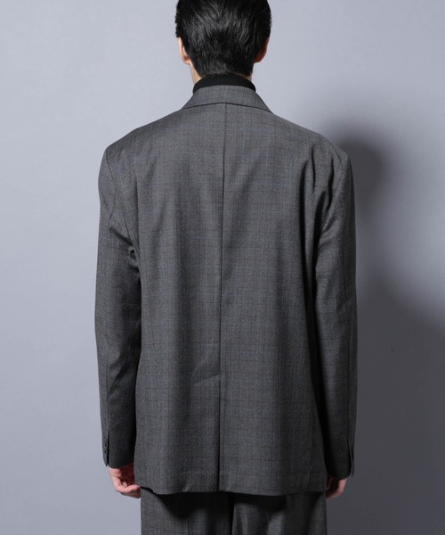 NANO universe（ナノユニバース）の「DELEGANTE グレンチェックW-Brethted ジャケット（セットアップ可）（テーラードジャケット・メンズ・その他1/その他2・L/M）」の18枚目の写真