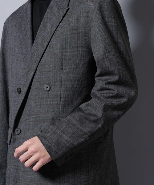 NANO universe（ナノユニバース）の「DELEGANTE グレンチェックW-Brethted ジャケット（セットアップ可）（テーラードジャケット・メンズ・その他1/その他2・L/M）」の21枚目の写真