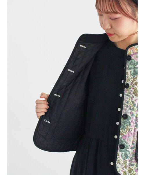 LIBERTY】パッチワークキルトジャケット