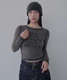 【2025FW新作アイテム】バイカラーオールドステッチ長袖Tシャツカットソー