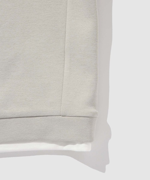 URBAN COLLECTION（アーバンコレクション）の「URBAN COLLECTION Air Smoosy 全方向ストレッチ フェイククルートレーナー（スウェット・メンズ・チャコールグレー/ブラウン/ライトグレー/パープル・XL/L/M/S）」の22枚目の写真