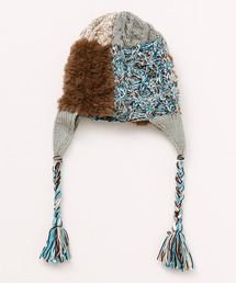 チャイハネ | 【チャイハネ】パチシェ耳付きニットキャップ(ニットキャップ/ビーニー)