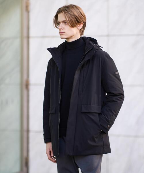 TAKEO KIKUCHI（タケオキクチ）の「【None Of Stress】ストレッチ ダウンブルゾン（ダウンジャケット/コート・メンズ・ブラック/サンドベージュ/ブラウン系その他・02/01/04/03）」の2枚目の写真