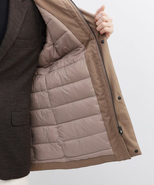 TAKEO KIKUCHI（タケオキクチ）の「【None Of Stress】ストレッチ ダウンブルゾン（ダウンジャケット/コート・メンズ・ブラック/サンドベージュ/ブラウン系その他・02/01/04/03）」の21枚目の写真