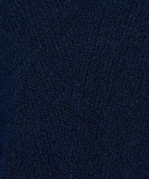 Gabardine K.T（ギャバジンケーティー）の「ウールタムヤーン  マシュマロニット（ニット/セーター・レディース・ブルー/キナリ/ネイビー/グレー・9号）」の16枚目の写真