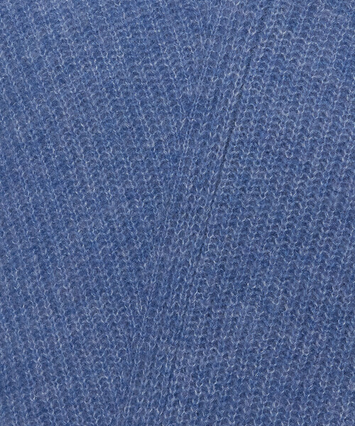 Gabardine K.T（ギャバジンケーティー）の「ウールタムヤーン  マシュマロニット（ニット/セーター・レディース・ブルー/キナリ/ネイビー/グレー・9号）」の17枚目の写真