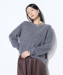 Gabardine K.T | ウールタムヤーン  マシュマロニット(ニット/セーター)