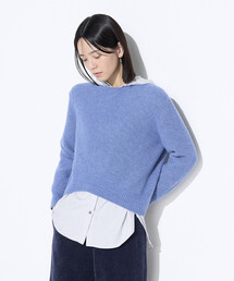 Gabardine K.T | ウールタムヤーン  マシュマロニット(ニット/セーター)