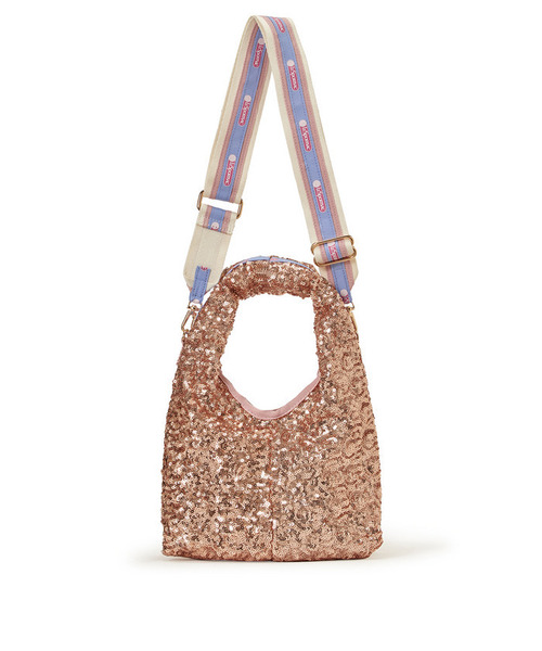 LeSportsac(レスポートサック)の「SM MARCHE BAG ローズプラネット(ショルダーバッグ・レディース・ピンク・FREE)」の10枚目の写真