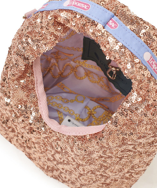 LeSportsac(レスポートサック)の「SM MARCHE BAG ローズプラネット(ショルダーバッグ・レディース・ピンク・FREE)」の11枚目の写真