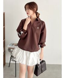 dazzlin | 【FILA別注】シャツカラーカットプルオーバー(Tシャツ/カットソー)