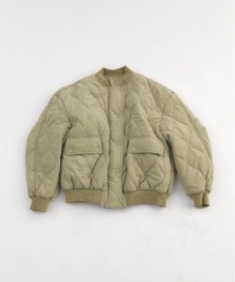 MERLOT（メルロー）の「ドライタッチ中綿キルティングバルーンブルゾン（ブルゾン）」