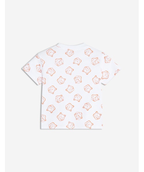 Maison Kitsune(メゾンキツネ)の「MAISON KITSUNE x HUNTER FOX HEADS KIDS TEE-SHIRT(Tシャツ/カットソー・キッズ・ホワイト/ネイビー・110-130cm/100-110cm/95-110cm/90-95cm)」の4枚目の写真