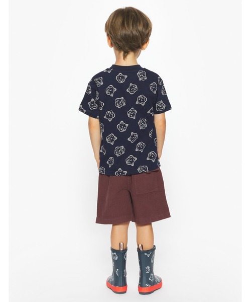 Maison Kitsune(メゾンキツネ)の「MAISON KITSUNE x HUNTER FOX HEADS KIDS TEE-SHIRT(Tシャツ/カットソー・キッズ・ホワイト/ネイビー・110-130cm/100-110cm/95-110cm/90-95cm)」の18枚目の写真