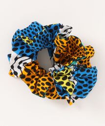 1907%（イチキュウゼロナナ）の「【1907%】 　フリル　シュシュ　Ｌ　　    ＜アフリカンプリント＞（シュシュ）」