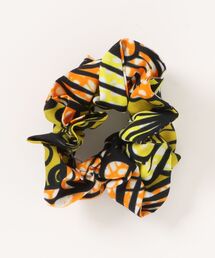 1907%（イチキュウゼロナナ）の「【1907%】 　フリル　シュシュ　Ｌ　　    ＜アフリカンプリント＞（シュシュ）」