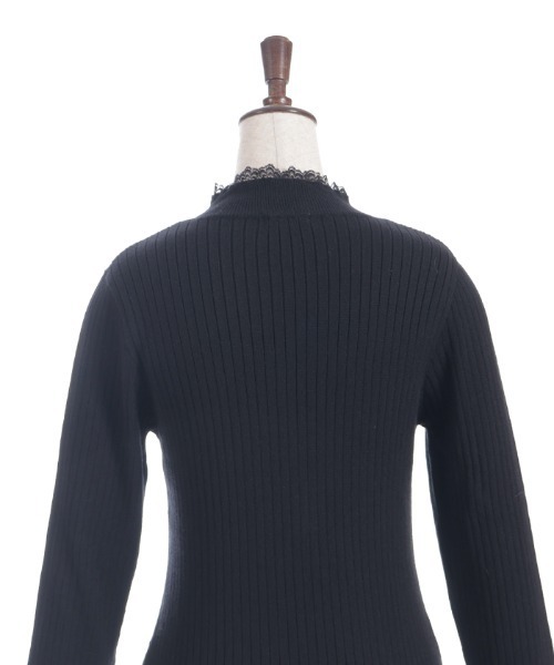 axes femme(アクシーズファム)の「リボン×チュールレースニット(ニット/セーター・レディース・ホワイト/ブラック/ラベンダー/ピンク・FREE)」の20枚目の写真