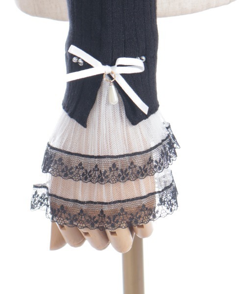 axes femme(アクシーズファム)の「リボン×チュールレースニット(ニット/セーター・レディース・ホワイト/ブラック/ラベンダー/ピンク・FREE)」の21枚目の写真