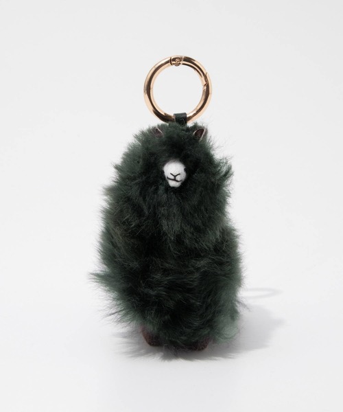 COSY（コージー）の「COSY Minimini Alpaca コージー ミニミニ アルパカ キーリング チャーム（チャーム・レディース・ホワイト系1/ベージュ系1/グレー系1・FREE）」の3枚目の写真