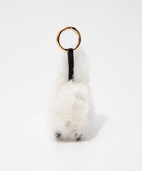 COSY（コージー）の「COSY Minimini Alpaca コージー ミニミニ アルパカ キーリング チャーム（チャーム・レディース・ホワイト系1/ベージュ系1/グレー系1・FREE）」の13枚目の写真
