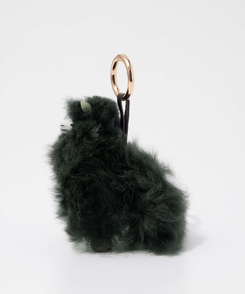 COSY（コージー）の「COSY Minimini Alpaca コージー ミニミニ アルパカ キーリング チャーム（チャーム・レディース・ホワイト系1/ベージュ系1/グレー系1・FREE）」の8枚目の写真