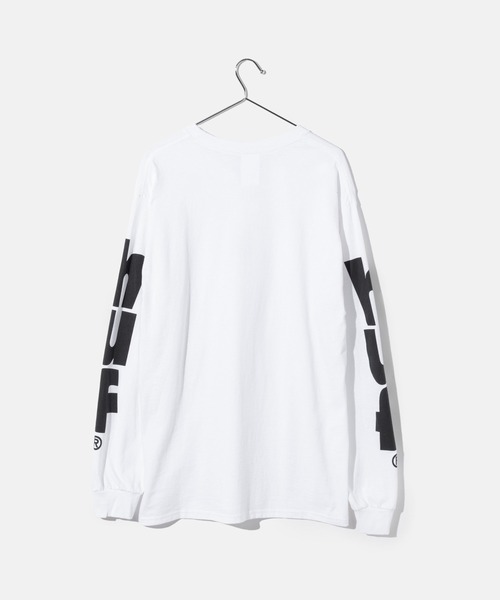 HUF(ハフ)の「HUF MEGABLAST L/S TEE ハフ メガブラスト 長袖 プリント Tシャツ(Tシャツ/カットソー・メンズ・ブラック/ホワイト・MEDIUM/SMALL/LARGE/X-LARGE)」の5枚目の写真