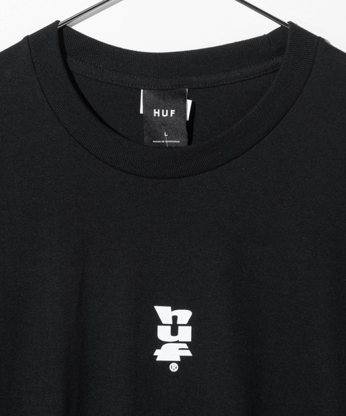 HUF(ハフ)の「HUF MEGABLAST L/S TEE ハフ メガブラスト 長袖 プリント Tシャツ(Tシャツ/カットソー・メンズ・ブラック/ホワイト・MEDIUM/SMALL/LARGE/X-LARGE)」の8枚目の写真