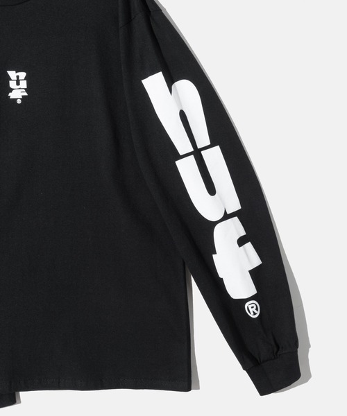 HUF(ハフ)の「HUF MEGABLAST L/S TEE ハフ メガブラスト 長袖 プリント Tシャツ(Tシャツ/カットソー・メンズ・ブラック/ホワイト・MEDIUM/SMALL/LARGE/X-LARGE)」の10枚目の写真