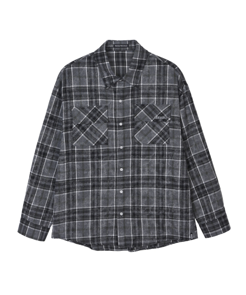 NICK&NICOLE(ニックアンドニコール)の「WESTERN TWO POCKET CHECK SHIRTS_BLACK(シャツ/ブラウス・レディース・その他・FREE)」の2枚目の写真