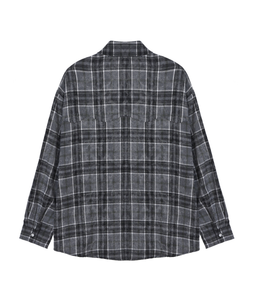 NICK&NICOLE(ニックアンドニコール)の「WESTERN TWO POCKET CHECK SHIRTS_BLACK(シャツ/ブラウス・レディース・その他・FREE)」の3枚目の写真