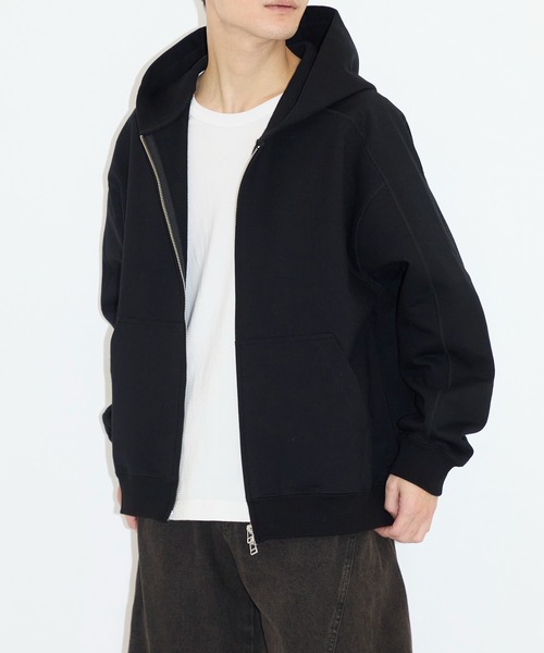 CITY TOKYO/シティートーキョー】スウェットショートジップフーディ