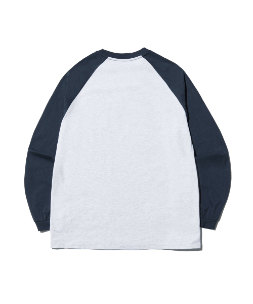 1993STUDIO(1993スタジオ)の「オリジナルラグランロングスリーブ_グレー(Tシャツ/カットソー・レディース・その他・FREE)」の2枚目の写真