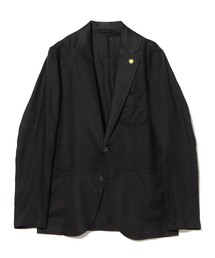 GIANNETTO（ジャンネット）の「【別注】GIANNETTO / リネン ブラックジャケット（その他アウター）」