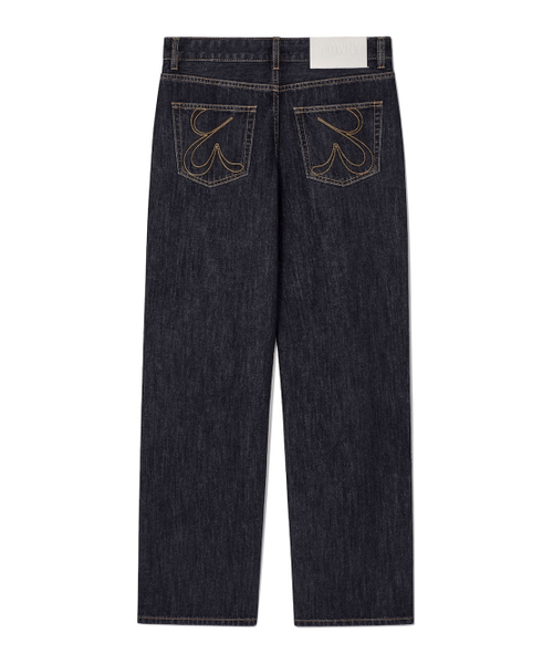 GLOWNY（グロウニ―）の「THE EMMA JEANS (DEEP BLUE)（デニムパンツ・レディース・その他・SMALL/LARGE/X-SMALL）」の4枚目の写真