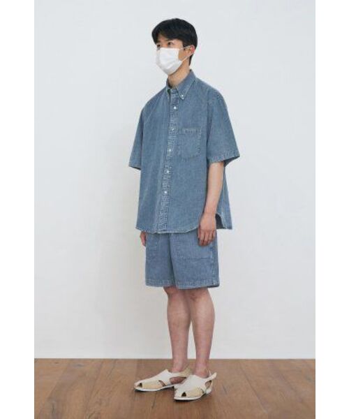 PARTIMENTO（パルティメント）の「ストーンウォッシュデニムショーツブルー（その他パンツ・レディース・その他・SMALL/MEDIUM/LARGE）」の4枚目の写真