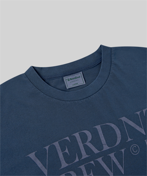 Verdnt（バーダント）の「キャンパスピグメントブロックコア長袖Tシャツ[ブルー]（Tシャツ/カットソー・レディース・ブルー・SMALL/MEDIUM/LARGE）」の7枚目の写真