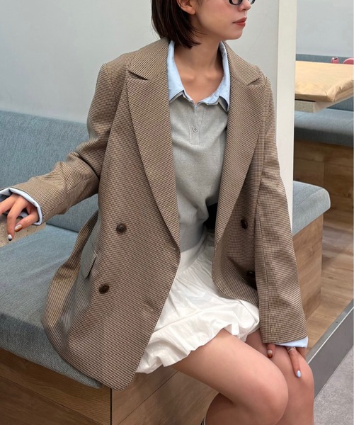 セール】◇【お気に入り7000人突破！】ダブルブレストジャケット