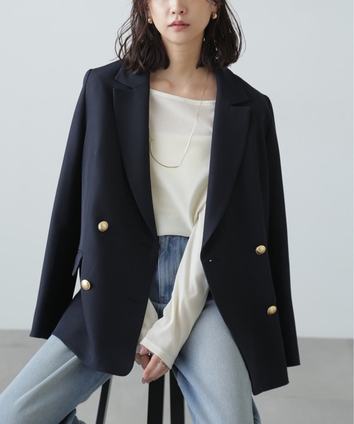 セール】◇【お気に入り7000人突破！】ダブルブレストジャケット