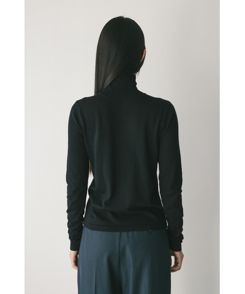 セール】2WAYウォッシャブルハイネックオープンニット（ニット
